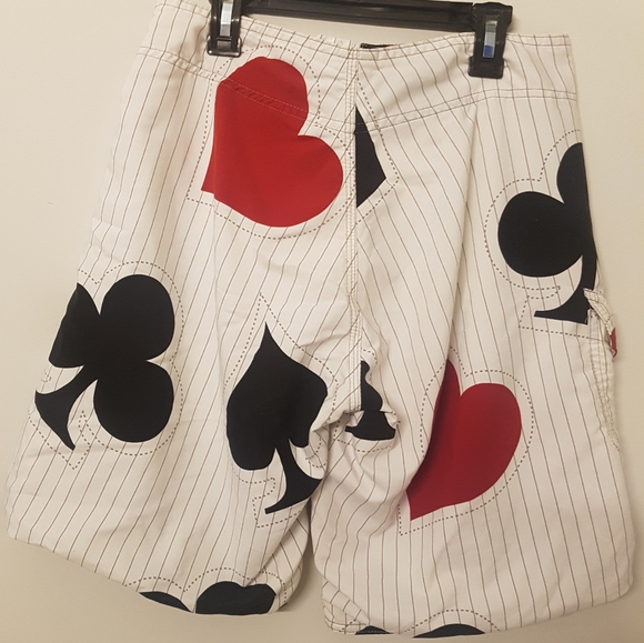 [RANDY RIVER / R2] Card Pips Swimming Trunks - Picture 2 of 9